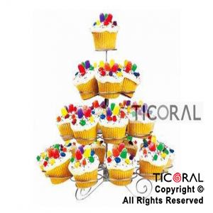 EXHIBIDOR DE CUPCAKES PARA 23 UNIDADES HS4301 x 1